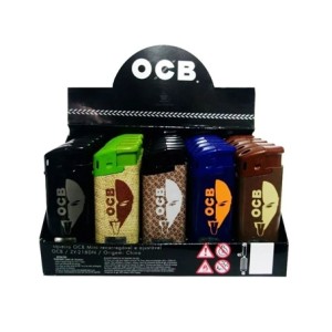 01.03.A13 ISQUEIRO RECARREGAVEL OCB GDE 8,0CM ELETRICO