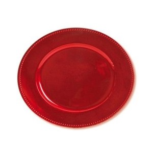 YSPL-L07 SOUSPLAT VERMELHO BORDA ALTO RELEVO