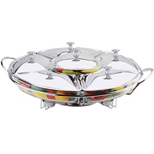 14511 RECHAUD GIRATORIO C/6 COMPARTIMENTOS