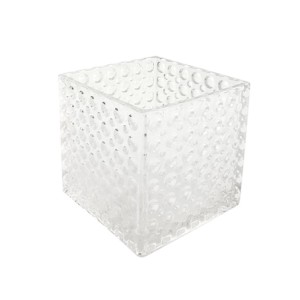 VQ12-2007 VASO QUADRADO GRANDE 12X12X12CM