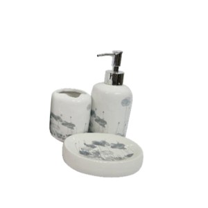 KC-1201 KIT PARA BANHEIRO 3 PEÇAS