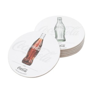 43134 SET 6 PT COPOS COCA-COLA BOTTLES 10X10CM