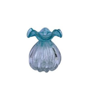 G02 VASO TROUXINHA AZUL DEGRADE PEQUENO 11X11,5CM