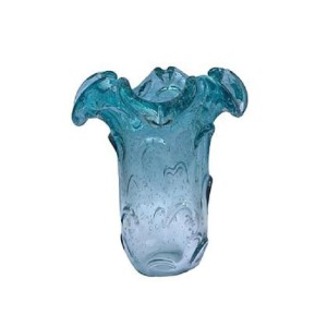 G05 VASO ESCAMADO AZUL DEGRADE 18X24CM