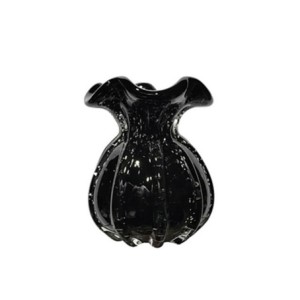 L01 VASO TROUXINHA PRETO GRANDE 14X16CM