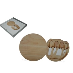 143185 KIT TALHERES P/QUEIJO 5PCS 22X35,5CM