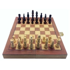 29707 JOGO DE XADREZ DAMA E GAMAO 3EM1 38,8X19,4X4,8CM