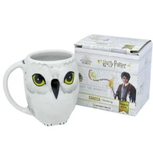 X10023666 CANECA FORMATO 3D HEDWIG HARRY POTTER  250ML