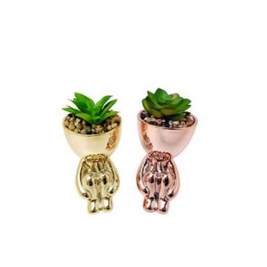 BRSM-10262 VASO BOB DECORATIVO 11X12CM