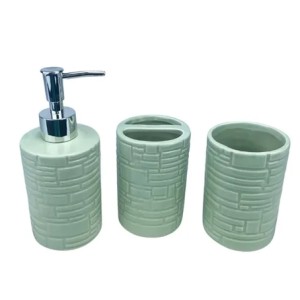 396 KIT PARA BANHEIRO 3 PECAS