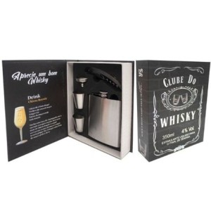 WC409955 KIT CLUBE DO WHISKY 5 PEÇAS