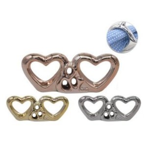 WC409928 PORTA GURADANAPO CORACAO DUPLO 12X2X5CM