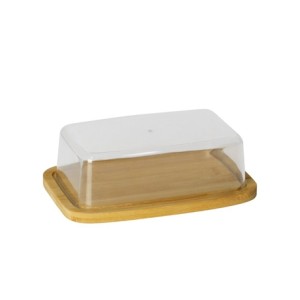 1152 MANTEGUEIRA DE BAMBU COM TAMPA 17X12,5X6CM