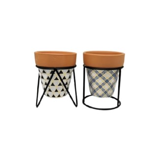 BRWZ-10141 VASO DE CERAMICA 9X11CM