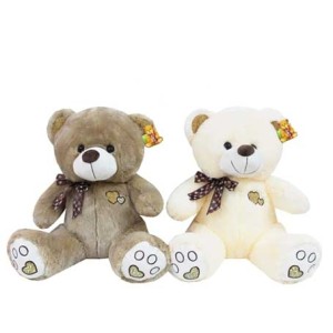 FC-2570 URSO DOIS CORAÇOES BORDADOS