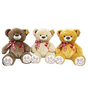 FC-2701 URSO TRES CORACOES BORDADOS