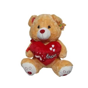 FC-2688 URSO CORAÇÃO LOVE PRATA