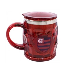 QH021AZ-5 CANECA TERMICA FLAMENGO 500ML