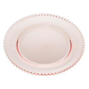 28429 SOUSPLAT PEARL ROSA 32CM