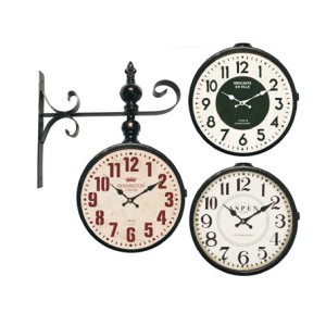 FZF-2003 RELOGIO DE PAREDE DUPLA FACE 26X9X32CM