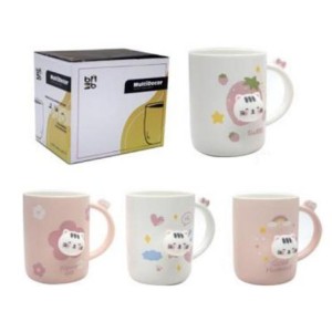 WC409945 VASO GATO RELEVO FORMATO CANECA