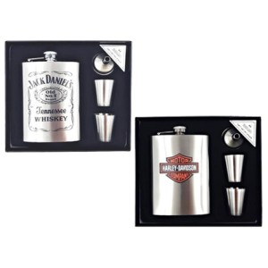 DJH2191F KIT GARRAFA 210ML FUNIL E 2 MINI COPOS