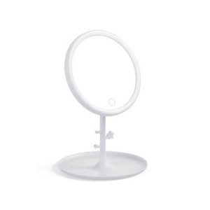 ES200701 ESPELHO DE MESA COM BANDEJA E LUZ LED 28X18,5X18,5CM