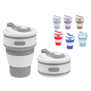 SU191302 COPO RETRATIL COM TAMPA 350ML