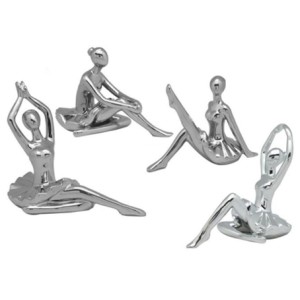 TBLN-15 BAILARINA SENTADA PRATA