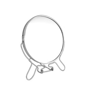 517-8 ESPELHO DE MESA REDONDO DUPLA FACE 19,5CM