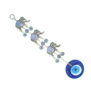 ZGP27861 CHAVEIRO ELEFANTE OLHO GREGO