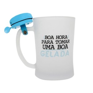 X10024094 CANECA C/CAMPAINHA BOA GELADA 650ML