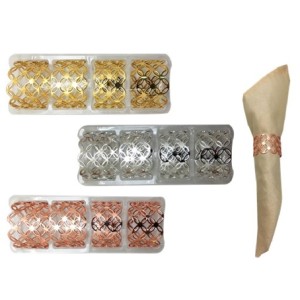 TANL-11 ARGOLA P/GUARDANAPO 4 PECAS