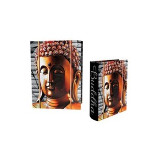 TCX-L91 JOGO CAIXA LIVRO 2 PECAS 18X5,5X25/13X4X18CM