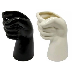 GDR0669 VASO CERAMICA MAO 13X7CM