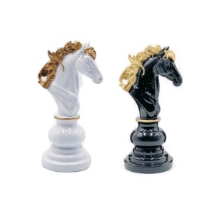 DRJ-506 XADREZ CAVALO PEQUENO DECORATIVO