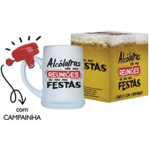 BM-109 CANECA CAMPAINHA 400ML VÃO NAS REUNIÕES