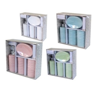 KB3004 KIT PARA BANHEIRO 4 PEÇAS