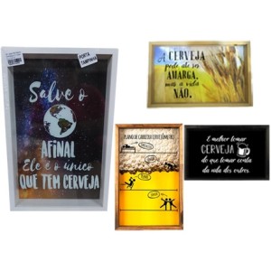 828 QUADRO PORTA TAMPINHA 25X40CM