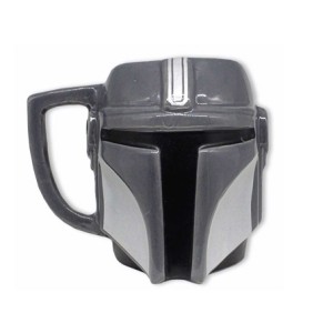 10024310 CANECA FORMATO 3D MANDALORIAN 400ML