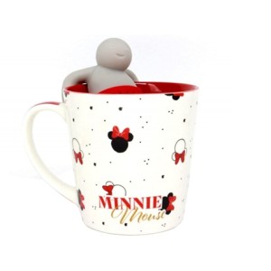 10024187 CANECA C/INFUSOR P/CHA MINNIE MOUSE 350ML