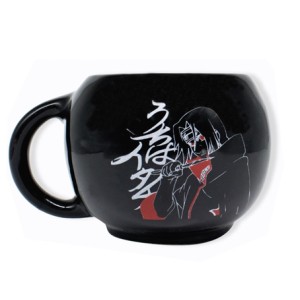 10024302 CANECA FORMATO 3D ITACHI AKATSUKI 450ML
