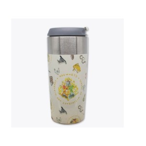 10024294 COPO VIAGEM SLIM HOGWARTS ICONES 300ML