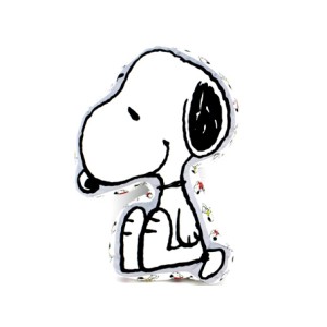 10064686 ALMOFADA FORMATO SNOOPY 30X22CM