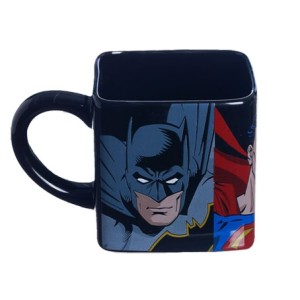 10024233 CANECA CUBO 300ML LIGA DA JUSTICA HEROIS