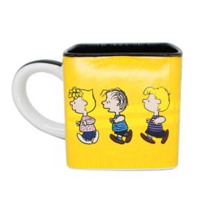 10024100 CANECA CUBO 300ML SNOOPY FOLLOW US