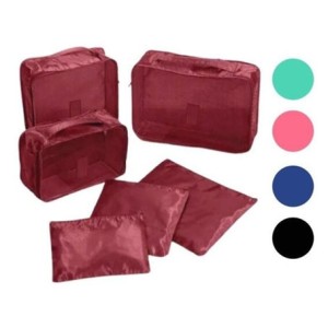 NEC-LX031 KIT NECESSAIRE VIAGEM COM 6 PEÇAS