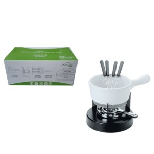 16070 APARELHO FONDUE P/QUEIJO CEREMICA 15CM
