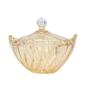 DM603J POTICHE AMBAR 14X19CM