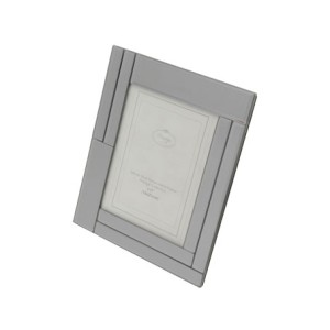 35609 PORTA RETRATO CINZA ESPELHADO 15X20CM